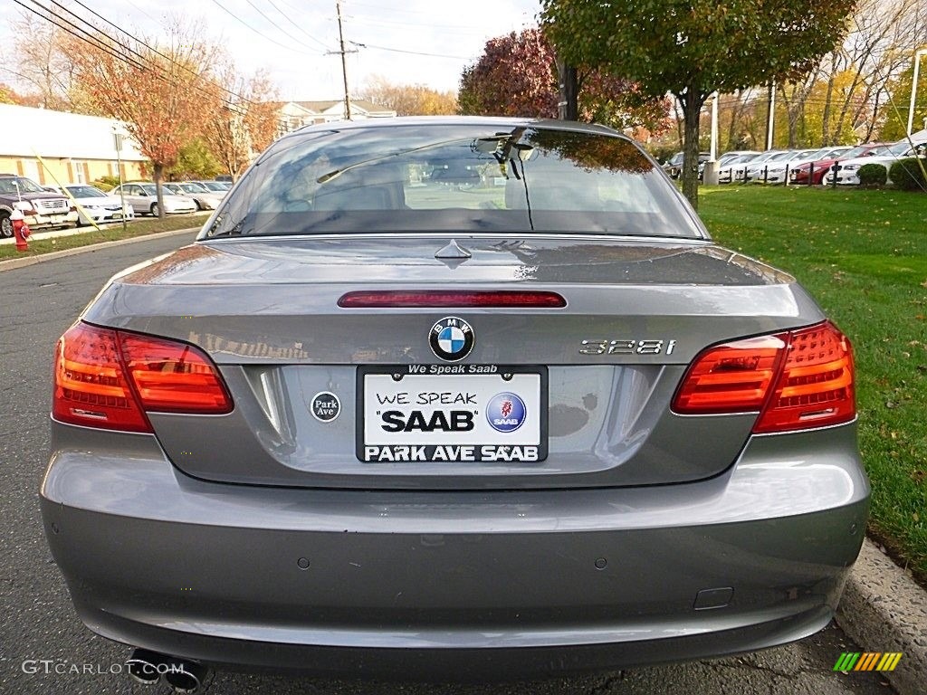 2013 3 Series 328i Convertible - Space Gray Metallic / Saddle Brown photo #4