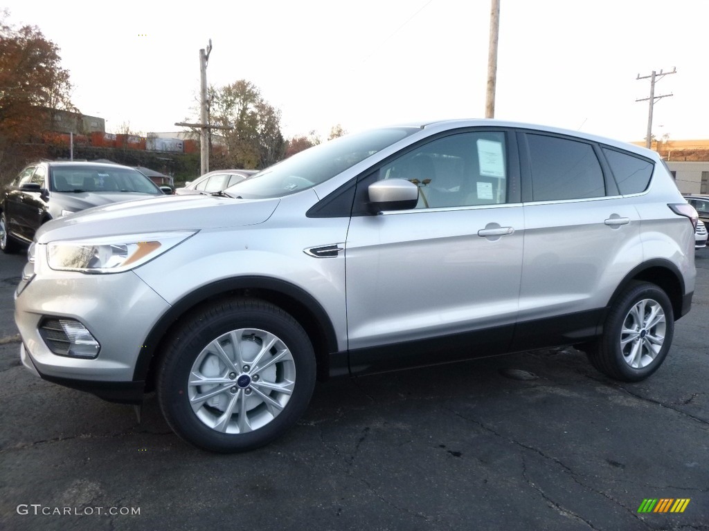 2017 Escape SE 4WD - Ingot Silver / Charcoal Black photo #5