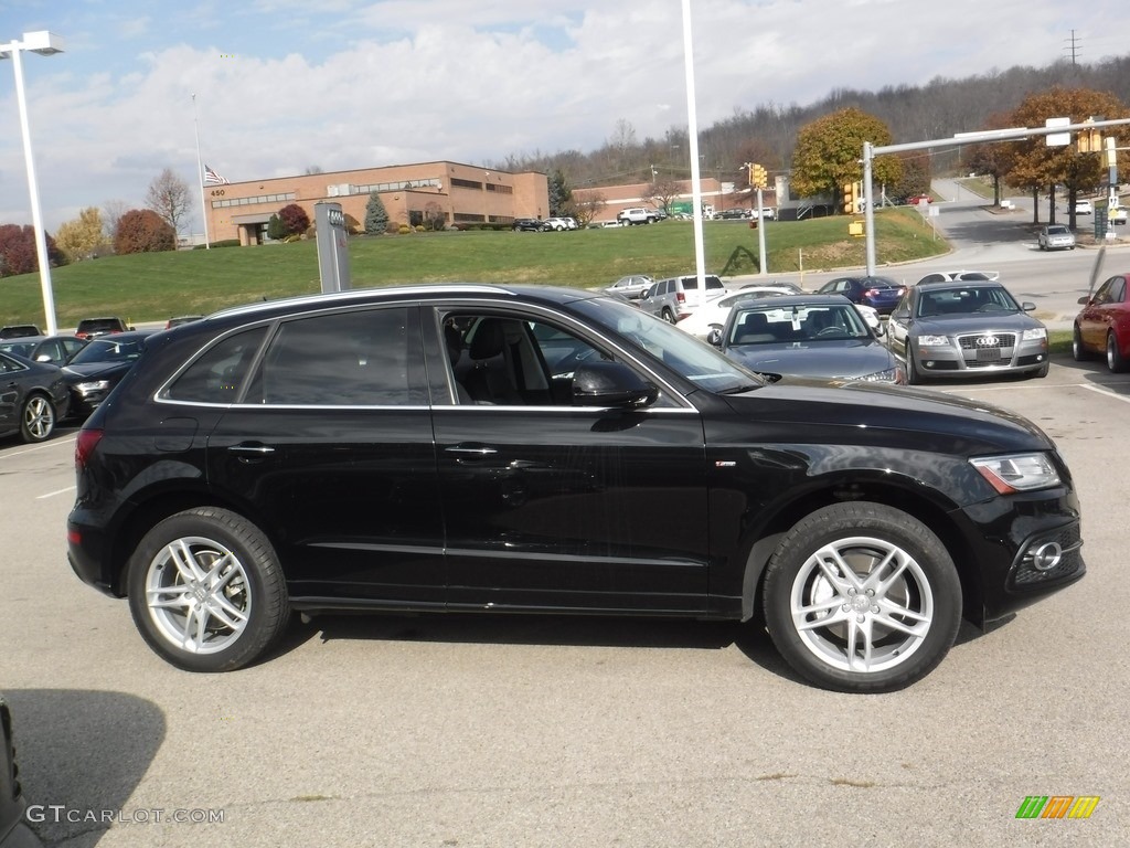 2016 Q5 3.0 TFSI Premium Plus quattro - Mythos Black Metallic / Black photo #10