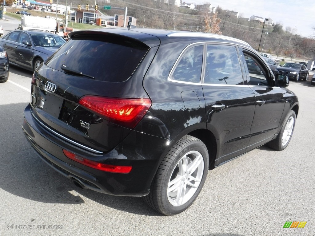 2016 Q5 3.0 TFSI Premium Plus quattro - Mythos Black Metallic / Black photo #14