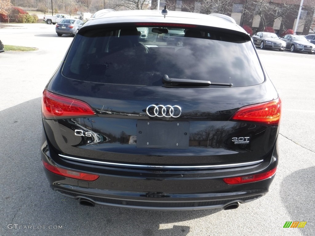 2016 Q5 3.0 TFSI Premium Plus quattro - Mythos Black Metallic / Black photo #15