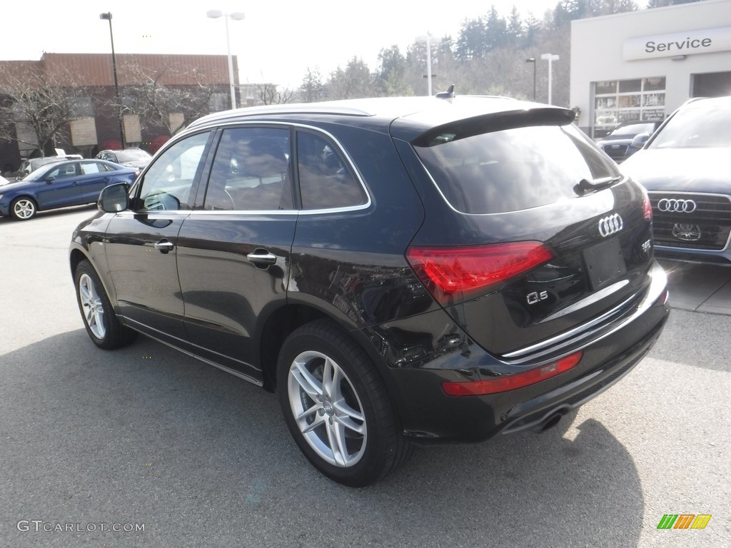 2016 Q5 3.0 TFSI Premium Plus quattro - Mythos Black Metallic / Black photo #16