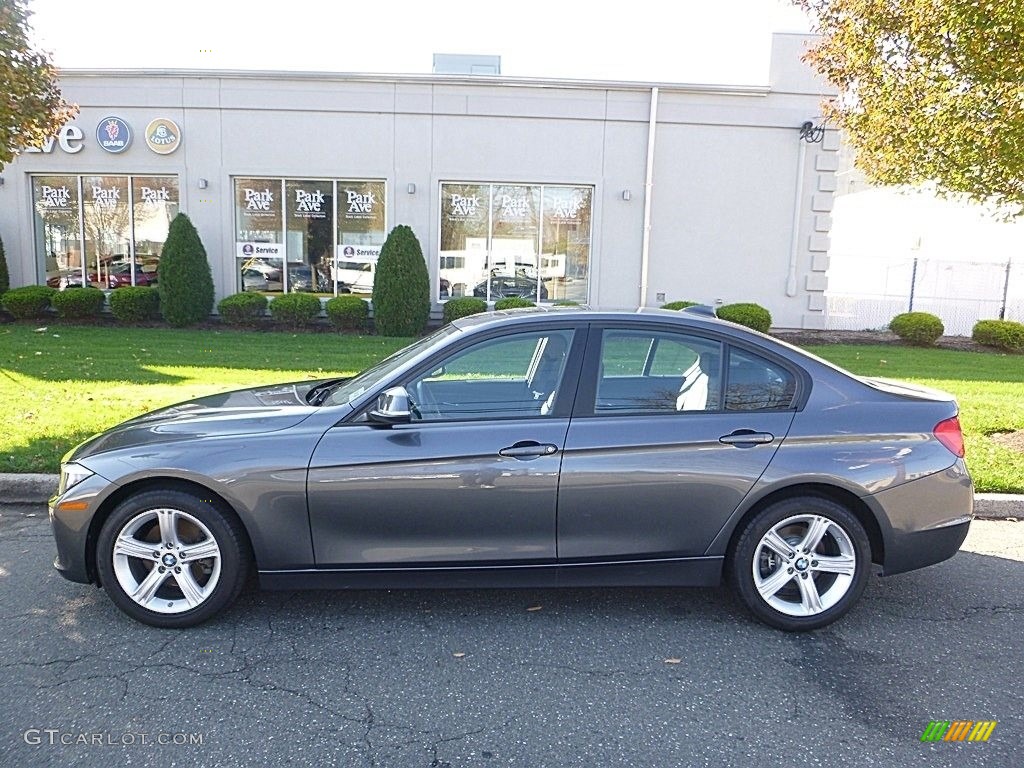 2014 3 Series 328i xDrive Sedan - Mineral Grey Metallic / Black photo #2