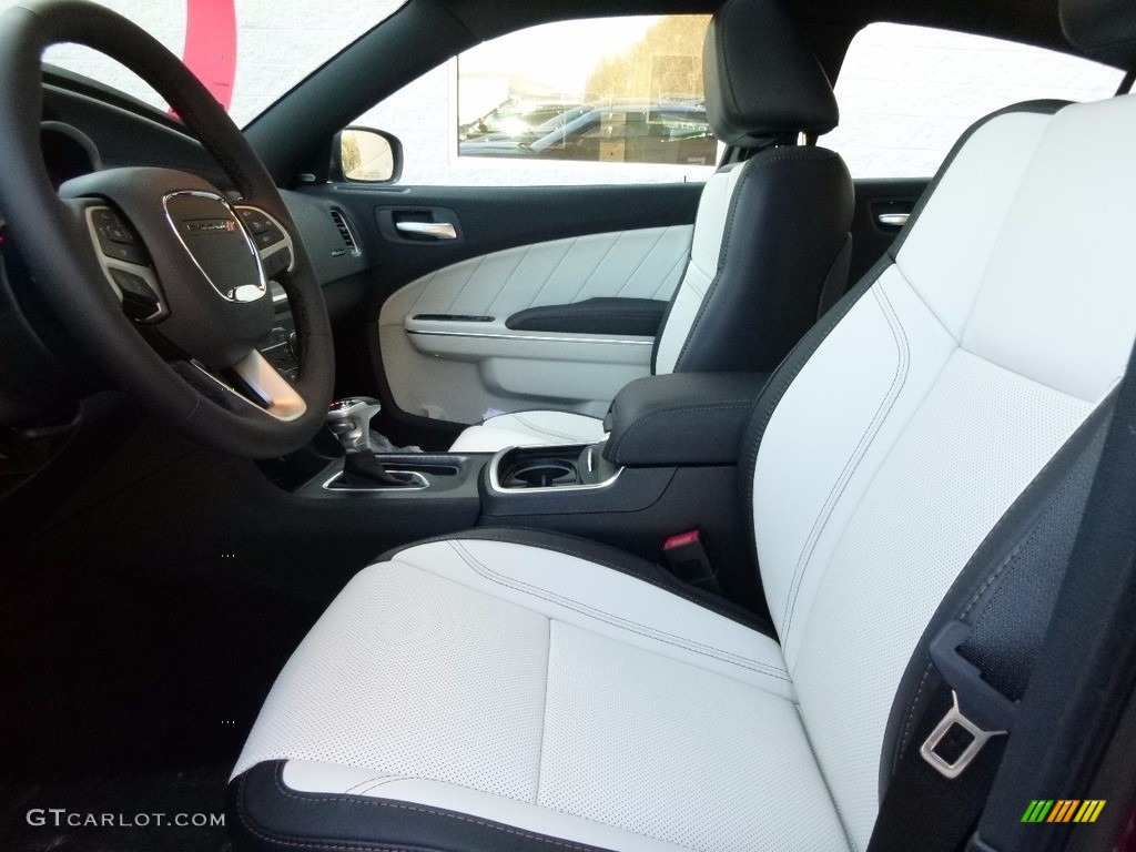 Black/Pearl Beige Interior 2017 Dodge Charger SXT AWD Photo #117070602