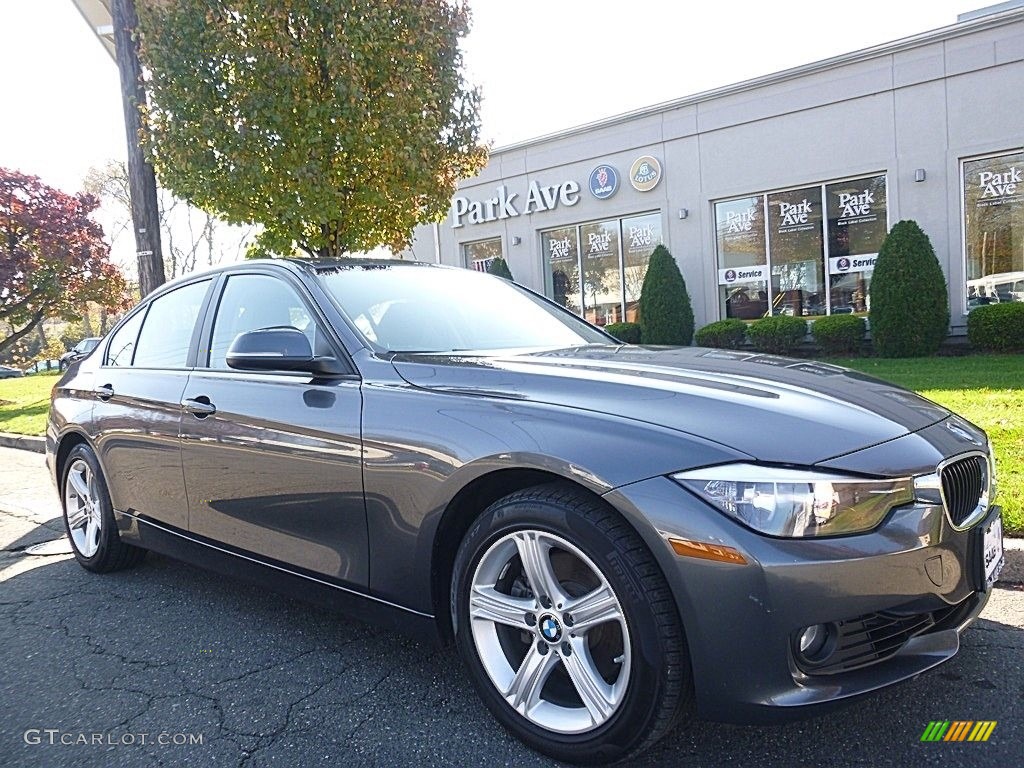 2014 3 Series 328i xDrive Sedan - Mineral Grey Metallic / Black photo #7