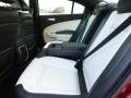 2017 Dodge Charger Black/Pearl Beige Interior Rear Seat Photo