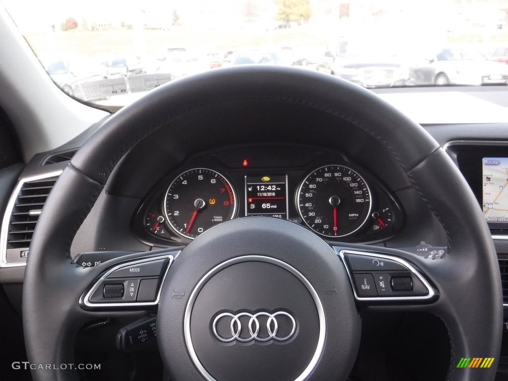 2016 Q5 3.0 TFSI Premium Plus quattro - Mythos Black Metallic / Black photo #31