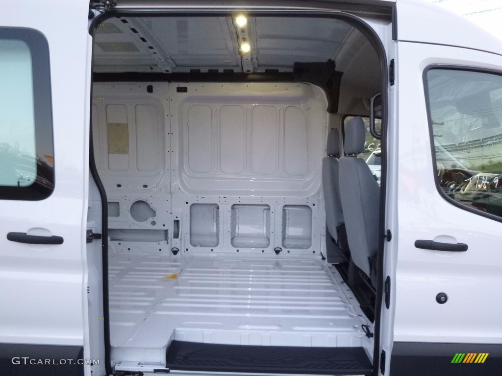 Charcoal Black Interior 2017 Ford Transit Van 350 MR Long Photo #117071046