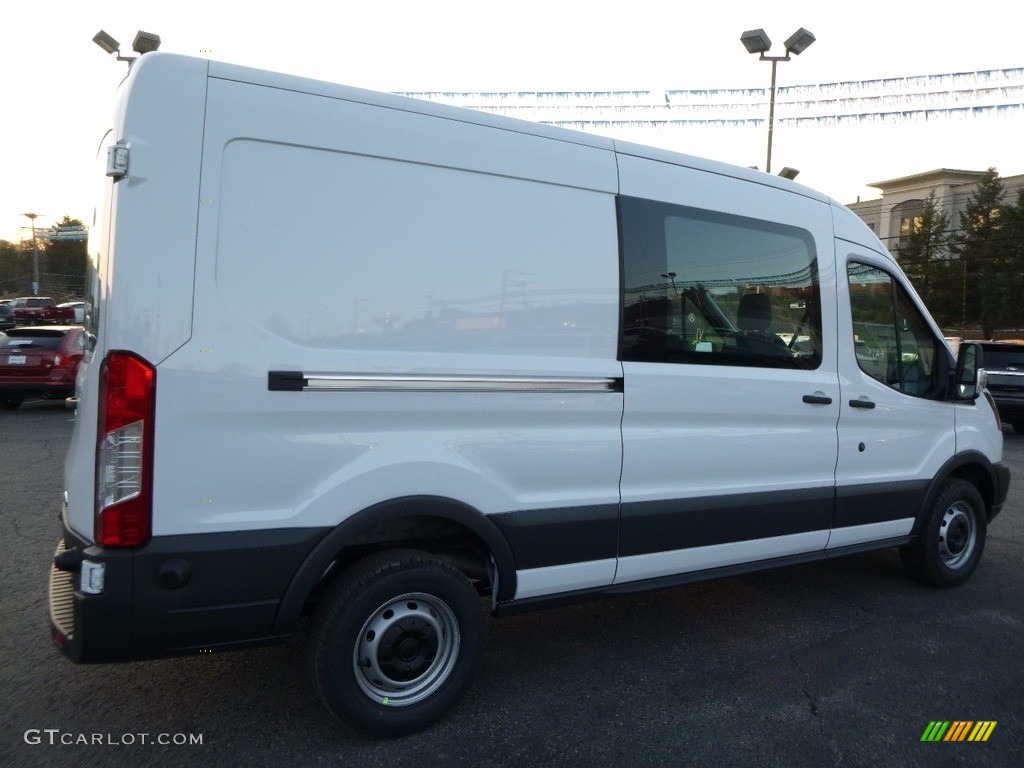 Oxford White 2017 Ford Transit Van 350 MR Long Exterior Photo #117071097