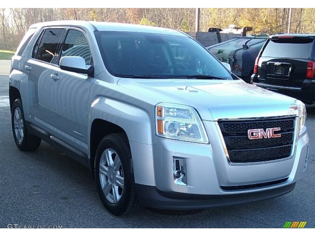 2014 Terrain SLE AWD - Quicksilver Metallic / Jet Black photo #2