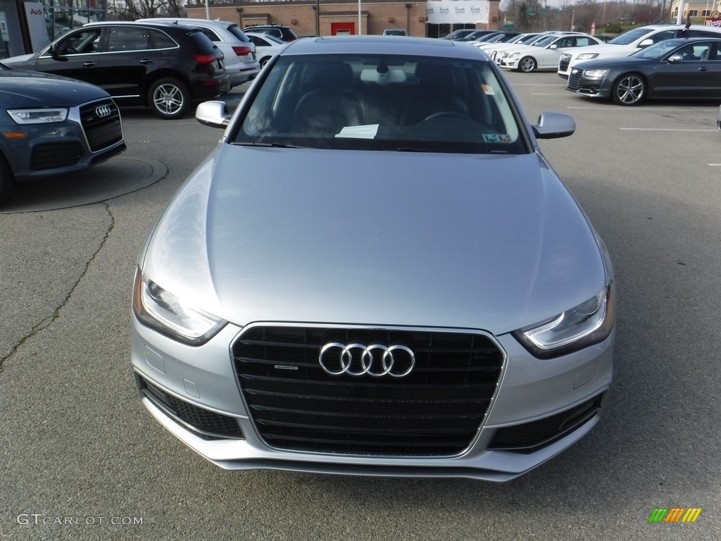 2016 A4 2.0T Premium quattro - Florett Silver Metallic / Black photo #7