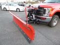 2017 Race Red Ford F250 Super Duty XL Regular Cab 4x4 Plow Truck  photo #6