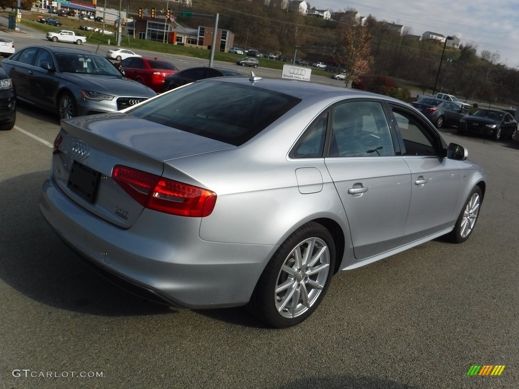 2016 A4 2.0T Premium quattro - Florett Silver Metallic / Black photo #13