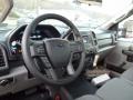 Medium Earth Gray 2017 Ford F250 Super Duty XL Regular Cab 4x4 Plow Truck Dashboard