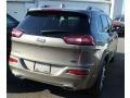 Light Brownstone Pearl 2017 Jeep Cherokee Overland 4x4 Exterior
