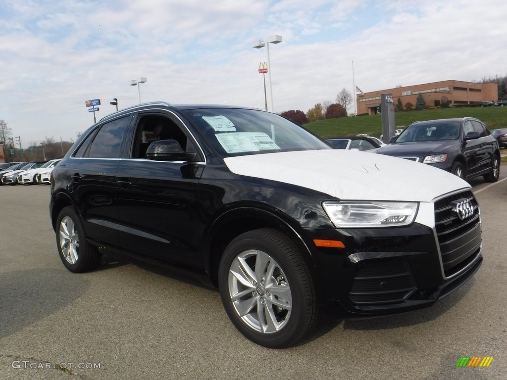 Mythos Black Metallic 2017 Audi Q3 2.0 TFSI Premium Plus quattro Exterior Photo #117074646