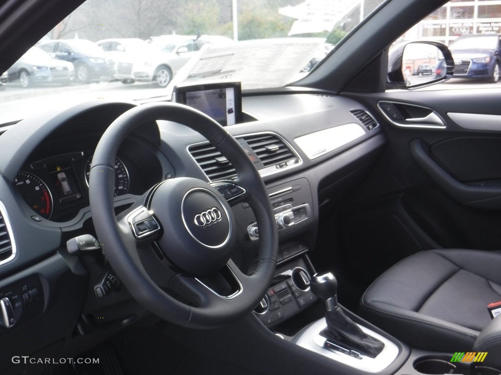 2017 Audi Q3 2.0 TFSI Premium Plus quattro Black Dashboard Photo #117074910