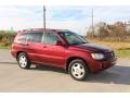 2005 Salsa Red Pearl Toyota Highlander V6 4WD  photo #4