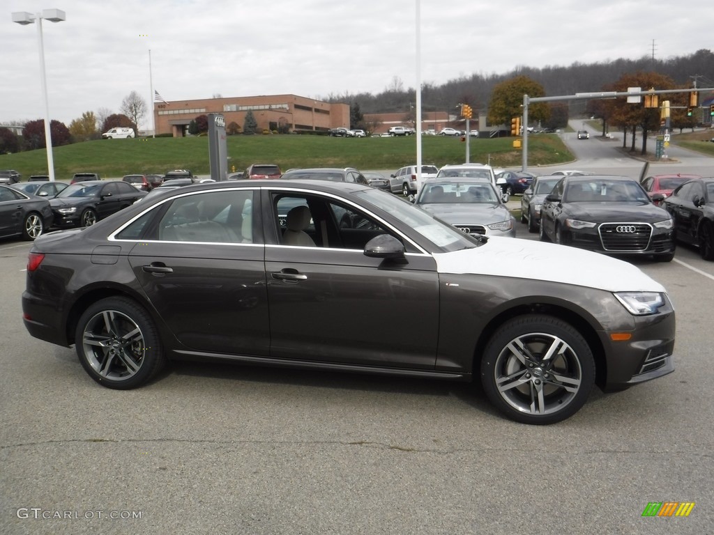 2017 A4 2.0T Premium Plus quattro - Argus Brown Metallic / Atlas Beige photo #11