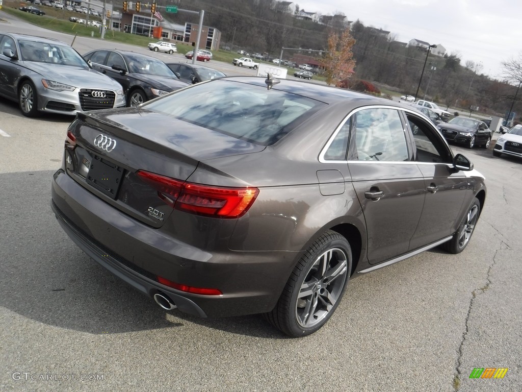 2017 A4 2.0T Premium Plus quattro - Argus Brown Metallic / Atlas Beige photo #12