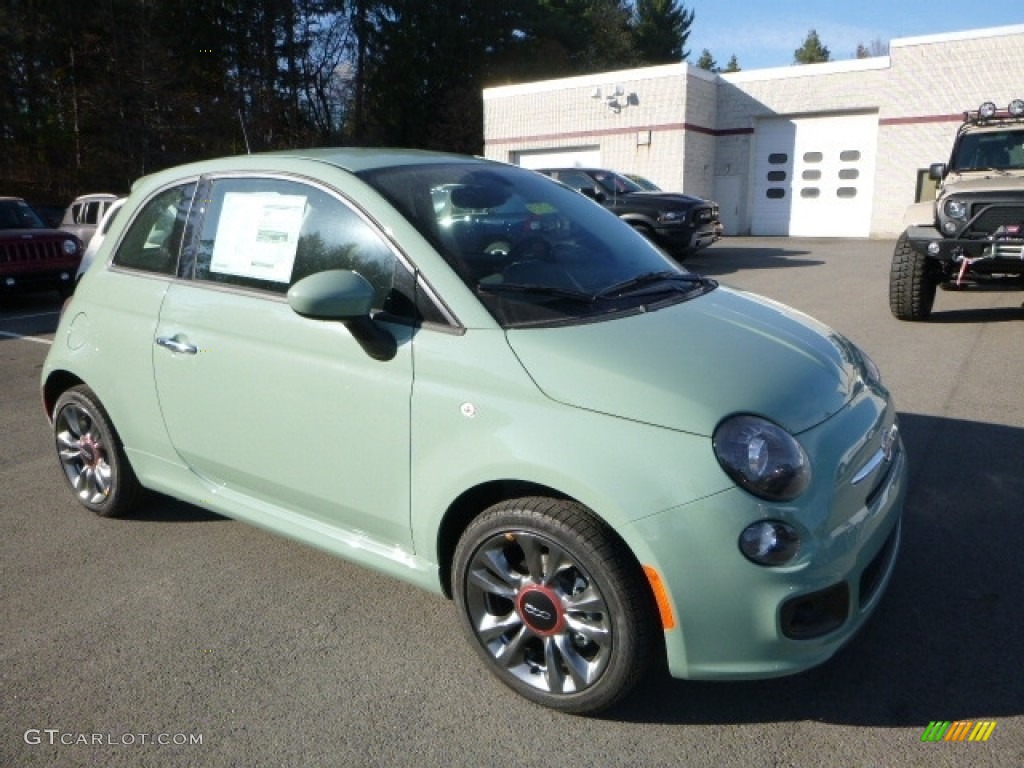 Bianco (White) 2017 Fiat 500 Pop Exterior Photo #117076476