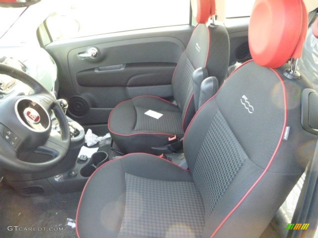 2017 Fiat 500 Pop Front Seat Photo #117076593