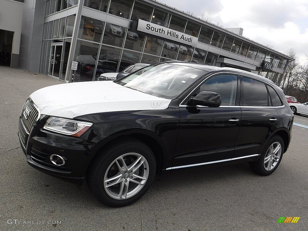 2017 Q5 2.0 TFSI Premium Plus quattro - Mythos Black Metallic / Black photo #1