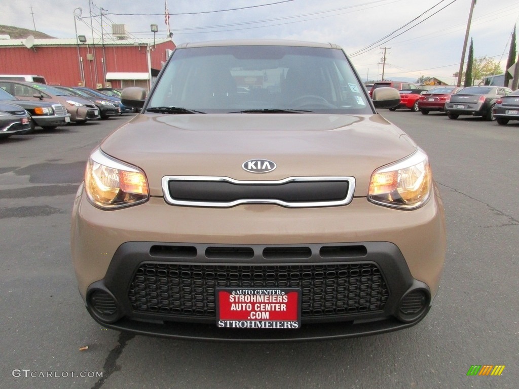 2014 Soul 1.6 - Latte Brown / Black Diamond Woven Cloth photo #2