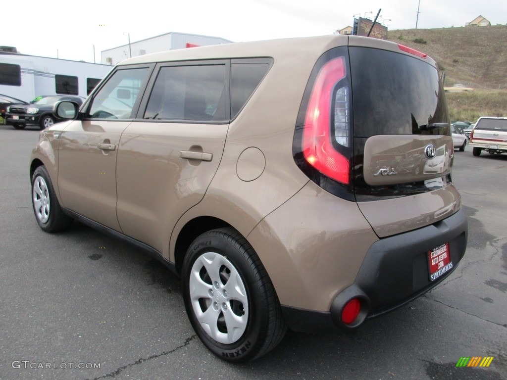 2014 Soul 1.6 - Latte Brown / Black Diamond Woven Cloth photo #5