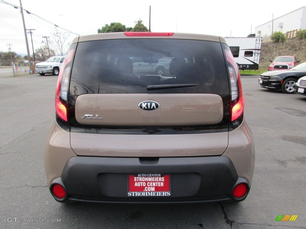 2014 Soul 1.6 - Latte Brown / Black Diamond Woven Cloth photo #6