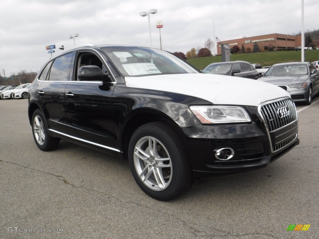 2017 Q5 2.0 TFSI Premium Plus quattro - Mythos Black Metallic / Black photo #7