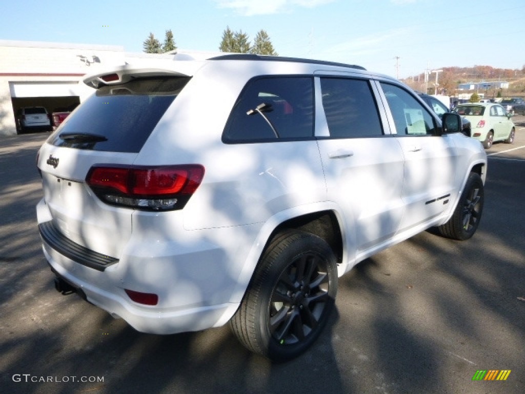 2017 Grand Cherokee Limited 75th Annivesary Edition 4x4 - Bright White / Black photo #5