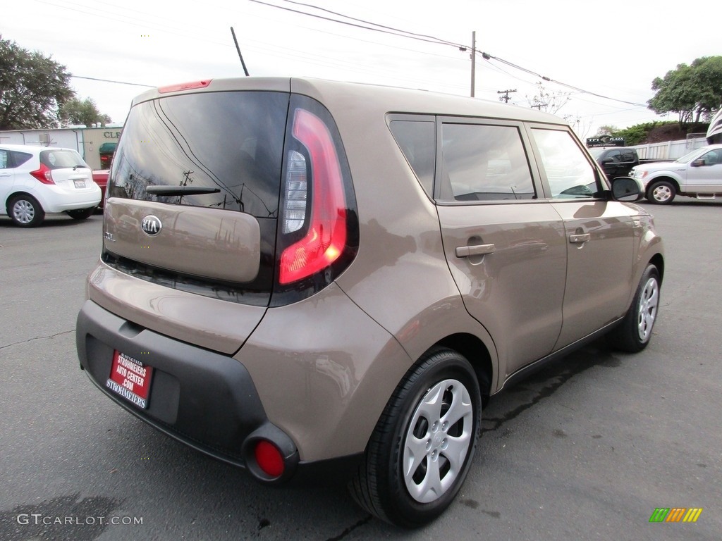 2014 Soul 1.6 - Latte Brown / Black Diamond Woven Cloth photo #7