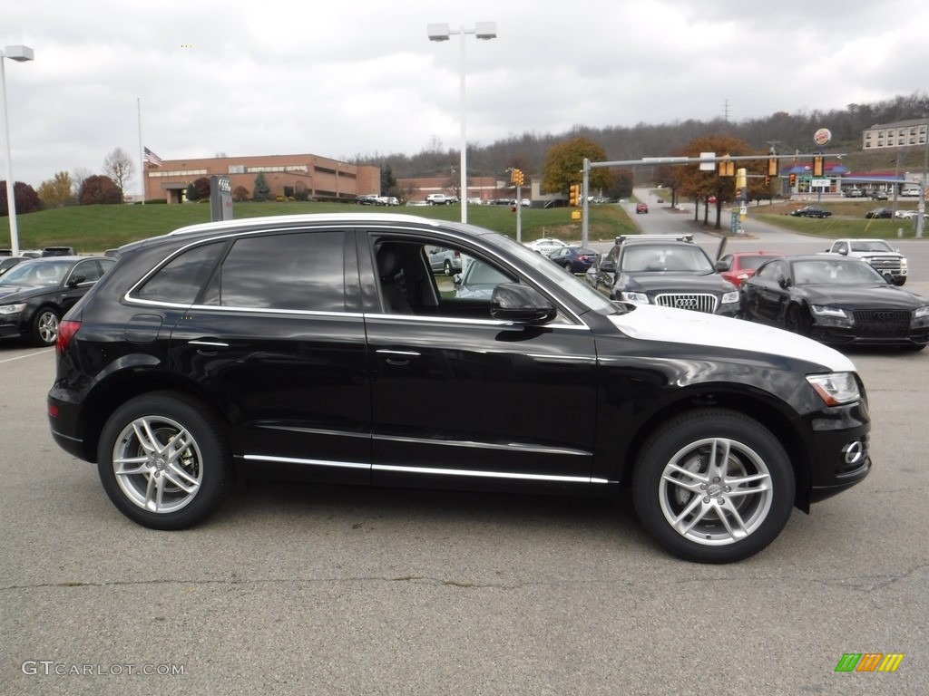 2017 Q5 2.0 TFSI Premium Plus quattro - Mythos Black Metallic / Black photo #10