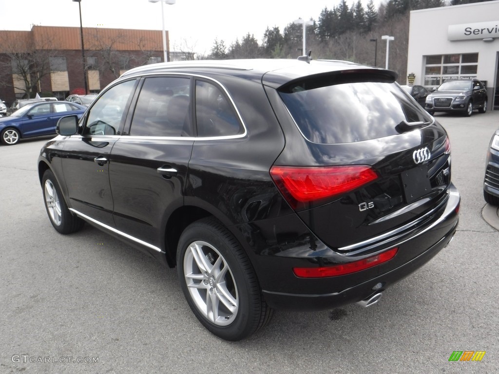 2017 Q5 2.0 TFSI Premium Plus quattro - Mythos Black Metallic / Black photo #16
