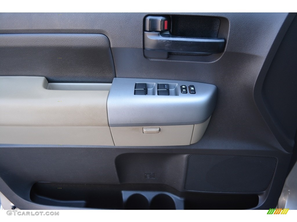 2009 Tundra SR5 Double Cab 4x4 - Desert Sand Mica / Sand photo #10