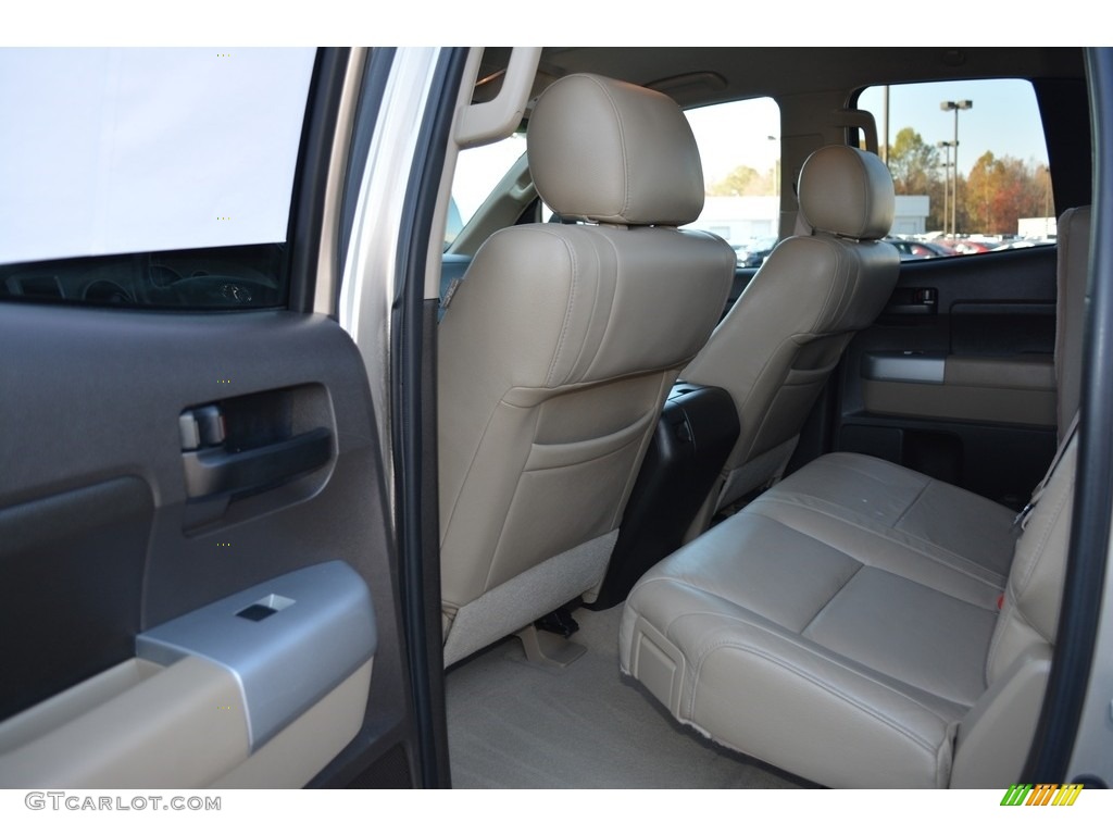 2009 Tundra SR5 Double Cab 4x4 - Desert Sand Mica / Sand photo #13
