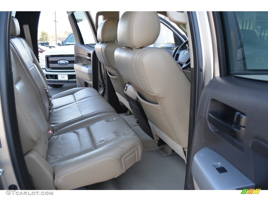 2009 Tundra SR5 Double Cab 4x4 - Desert Sand Mica / Sand photo #14