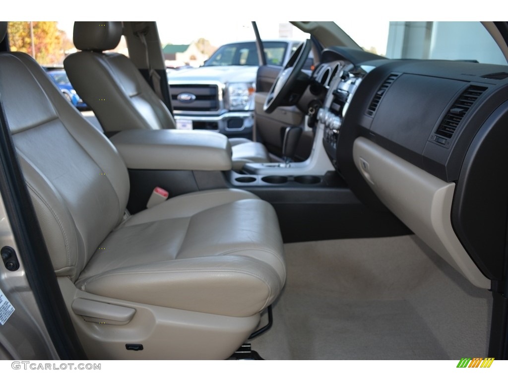 2009 Tundra SR5 Double Cab 4x4 - Desert Sand Mica / Sand photo #16
