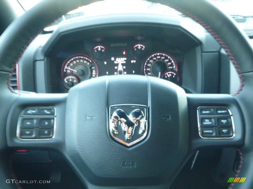 2017 Ram 1500 Rebel Crew Cab 4x4 Steering Wheel Photos