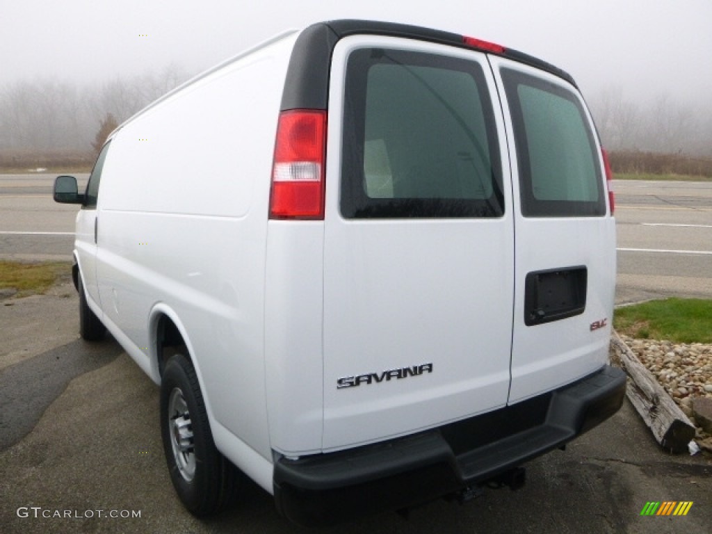Summit White 2017 GMC Savana Van 2500 Cargo Exterior Photo #117085119