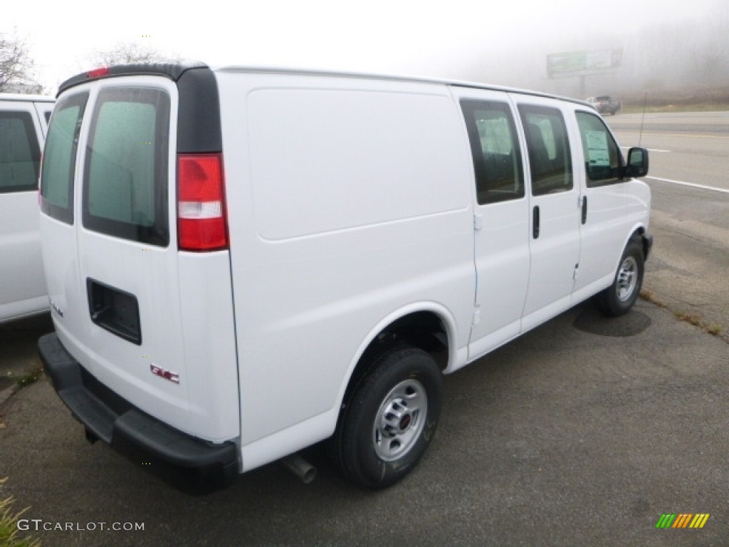 Summit White 2017 GMC Savana Van 2500 Cargo Exterior Photo #117085185