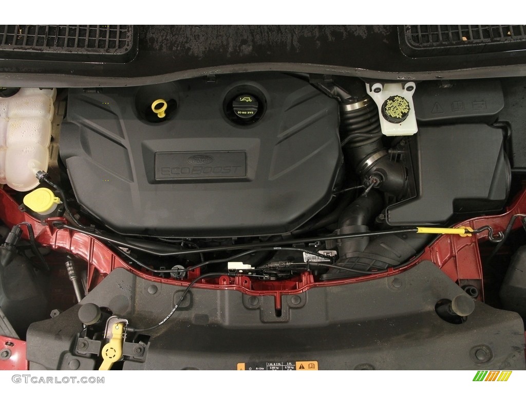 2016 Escape SE - Ruby Red Metallic / Charcoal Black photo #20