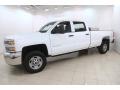 Summit White - Silverado 2500HD WT Crew Cab 4x4 Photo No. 3