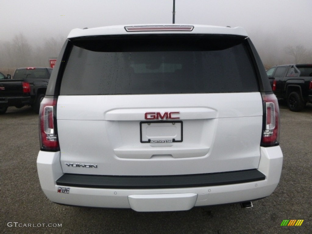 White Frost Tricoat 2017 GMC Yukon SLT 4WD Exterior Photo #117085449