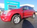 2012 Cayenne Red Nissan Rogue S AWD  photo #2