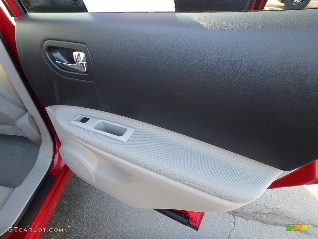 2012 Rogue S AWD - Cayenne Red / Gray photo #19
