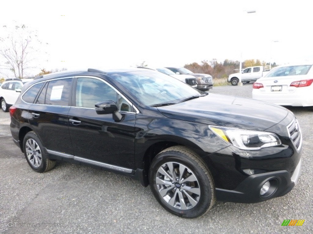 2017 Outback 3.6R Touring - Crystal Black Silica / Java Brown photo #1