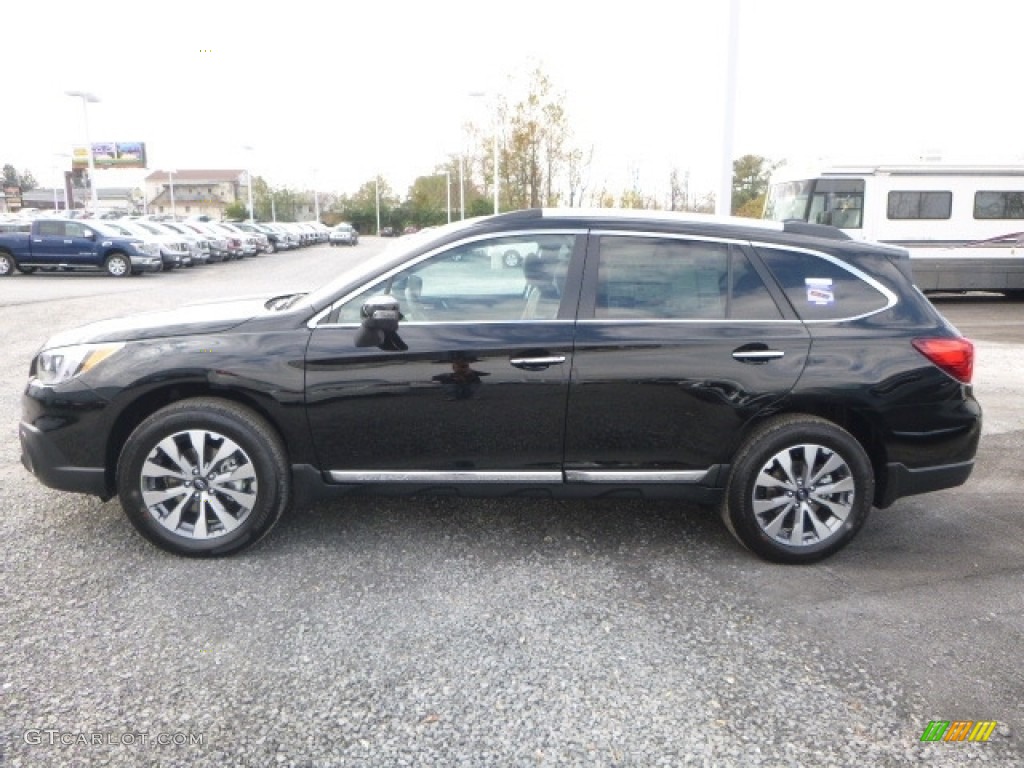 Crystal Black Silica 2017 Subaru Outback 3.6R Touring Exterior Photo #117087378
