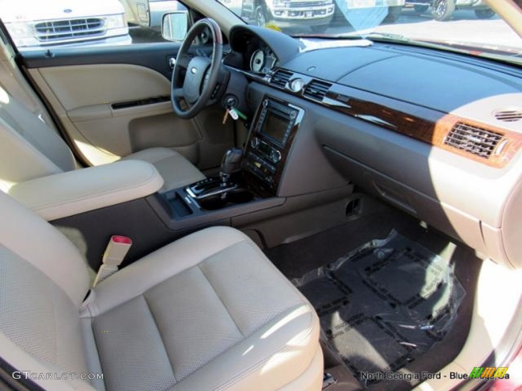 2008 Taurus Limited AWD - Merlot Metallic / Camel photo #13